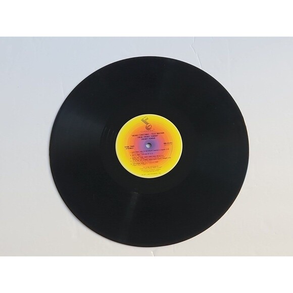 Freddy Fender Merry Christmas Feliz Navidad LP Vinyl Album Shrink Audio Tested - Picture 8 of 9